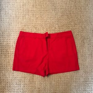 Red shorts